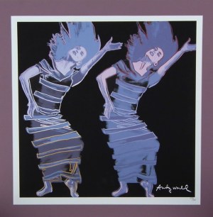 Andy WARHOL (1928-1987) Martha Graham - Satiric Festival Song,1986