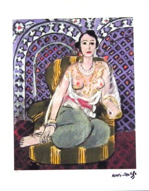 Henri MATISSE (1869-1954) Odaliska