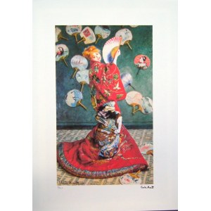 Claude Monet (1840-1926) Camille Monet w stroju japońskim
