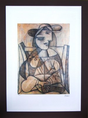 Pablo Picasso (1881-1973) Marie - Therese (1938)
