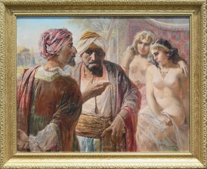 Jan Maksymilian Kasprowicz (1906-1986), Scena orientalna