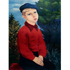 Moses Kisling (1891-1953), Boy in a beret