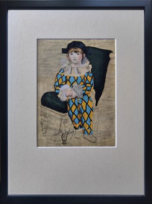 Pablo Picasso (1881-1973), Paul - Arlekin