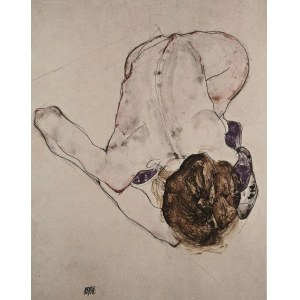 Egon Schiele (1890-1918), Akt plecy