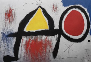 Joan Miro (1893-1983), Postać przed słońcem