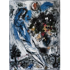 Marc Chagall (1887-1985), Miłość do księżyca