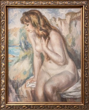 Marian ADAMCZYK (ur. 1938 Karczmiska), Kąpiąca się