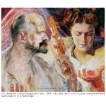 Jacek Malczewski (1854 Radom - 1929 Kraków), Portret pani Marii Balowej, 1904 r.