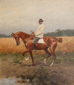 Józef Brandt (1841 Szczebrzeszyn - 1915 Radom), Portret Zbigniewa Horodyńskiego, ok. 1895 r.