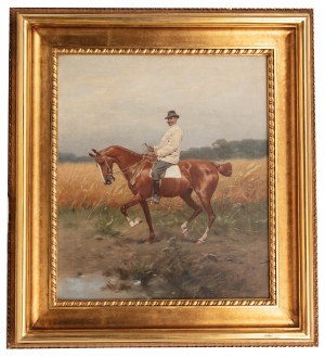 Józef Brandt (1841 Szczebrzeszyn - 1915 Radom), Portret Zbigniewa Horodyńskiego, ok. 1895 r.