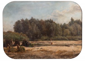 Wojciech Gerson (1831 Warszawa - 1901 tamże), Młociny, około 1851-1853