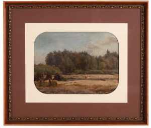 Wojciech Gerson (1831 Warszawa - 1901 tamże), Młociny, około 1851-1853