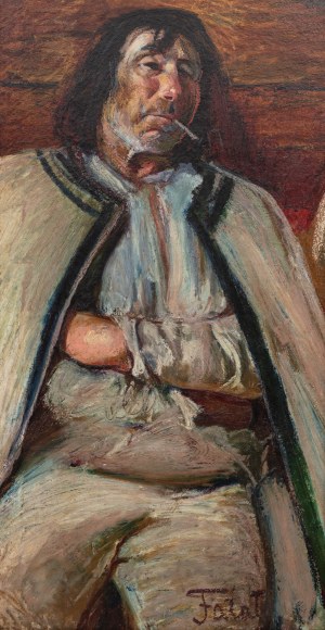 Julian Fałat (1853 Tuligłowy - 1929 Bystra), Baca