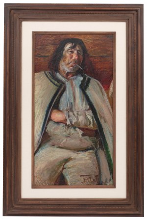 Julian Fałat (1853 Tuligłowy - 1929 Bystra), Baca