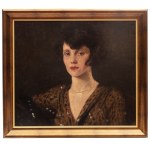 Feliks Michał Wygrzywalski (1875 Przemyśl - 1944 Rzeszów), Portrait of a woman, 1927.
