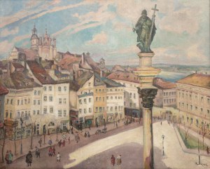 Jan Rubczak (1884 Stanisławów - 1942 Oświęcim), Plac Zamkowy w Warszawie