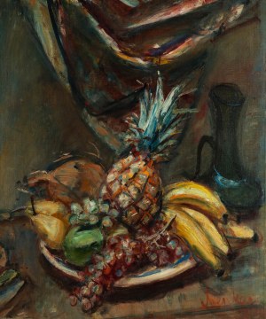 Zygmunt Menkes (1896 Lwów - 1986 Riverdale), Martwa natura z owocami, przed 1939 r.