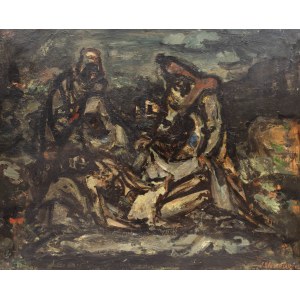 Stanislav Eleszkiewicz (1900 Chutovo presso Poltava - 1963 Parigi), Deposizione nella tomba