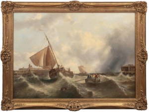 Edwin Hayes (1819 Bristol - 1904), Na morzu