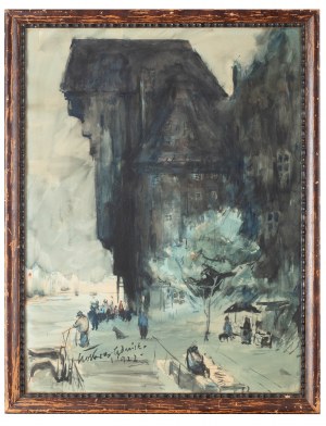 Marian Mokwa (1889 Malary - 1987 Sopot), Gdańsk, 1922 r.