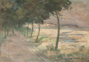 Marian Mokwa (1889 Malary - 1987 Sopot), Widok na Orłowo