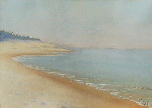 Soter JAXA-MAŁACHOWSKI (1867-1952), Plaża, 1922