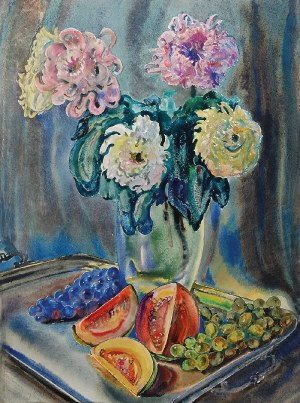 Adolf INATOWICZ-ŁUBIAŃSKI (1892-1971), Kwiaty i owoce