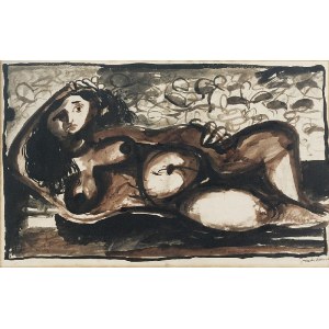 Jankiel ADLER (1895-1949), Akt einer liegenden Frau