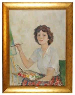 Zygmunt BRUNNER (1878-1961), Portret, 1950