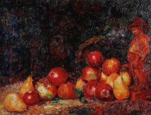 Franz Van Den BROUCKE (1884-1940), Martwa natura z jabłkami