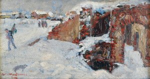 Artur MARKOWICZ (1872-1934), Motyw zimowy, 1922