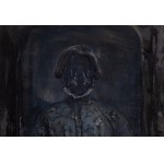 Lena Achtelik (b. 1989), Effigies (face with butterfly Teinopalpus imperialis), 2021