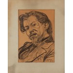 Stanisław Wyspiański (1869 Kraków - 1907 Kraków), Portret mężczyzny, 1899