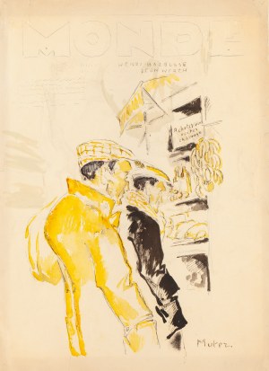 Maria Melania Mutermilch \ Mela Muter (1876 Warszawa - 1967 Paryż), Projekt okładki pisma 
