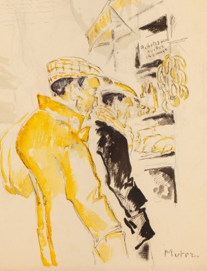 Maria Melania Mutermilch \ Mela Muter (1876 Warszawa - 1967 Paryż), Projekt okładki pisma 
