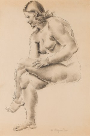 Stefania Ordyńska-Morawska (1882 Wielopole Skrzyńskie - 1968 Wrocław), Akt kobiecy