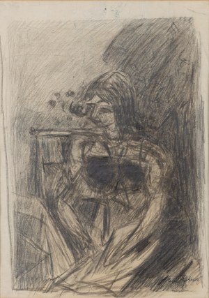 Eugeniusz Eibisch (1895 Lublin - 1987 Warszawa), Portret kobiety