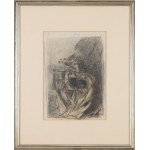 Eugeniusz Eibisch (1895 Lublin - 1987 Warsaw), Portrait of a Woman