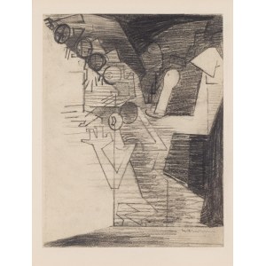 Louis Marcoussis (1878 Łódź - 1941 Cusset), W kasynie (Au casino), 1930