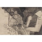 Louis Marcoussis (1878 Łódź - 1941 Cusset), W kasynie (Au casino), 1930