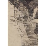 Louis Marcoussis (1878 Łódź - 1941 Cusset), W kasynie (Au casino), 1930