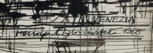 Henryk Dąbrowski (1927 Warszawa - 2006 Warszawa), Bazylika św. Marka w Wenecji, 1966