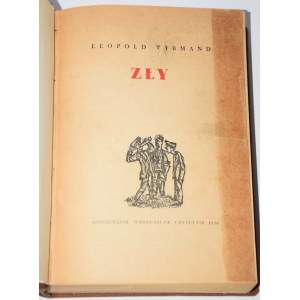 TYRMAND Leopold - Zły. Wyd. 2.