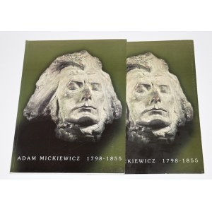 [exhibition catalog] Adam Mickiewicz 1798-1855 Jubilee exhibition.