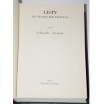 Listy do Adama Mickiewicza, 1-5 komplet. Pod red. E. Jaworskiej. M. Prussak.