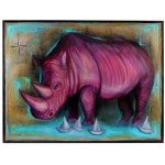 Anita Dąbrowska, Believe in pink rhino, 2019 r.