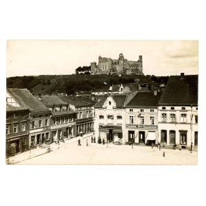 Golub Dobrzyń - średniowieczny zamek krzyżacki, rynek miejski (1588)