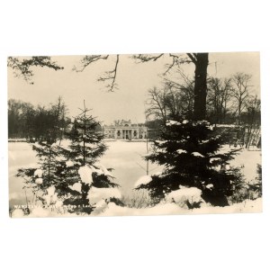 Warszawa - widok zimowy z Łazienek (2840)