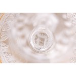 St. Louis set of wine glasses 'Thistle Gold'