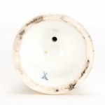 Meissen figurine Cupid knocking on a heart